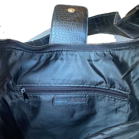 Vtg FUBU  y2k Lightweight Bag Black/Gray - Picture 7 of 7